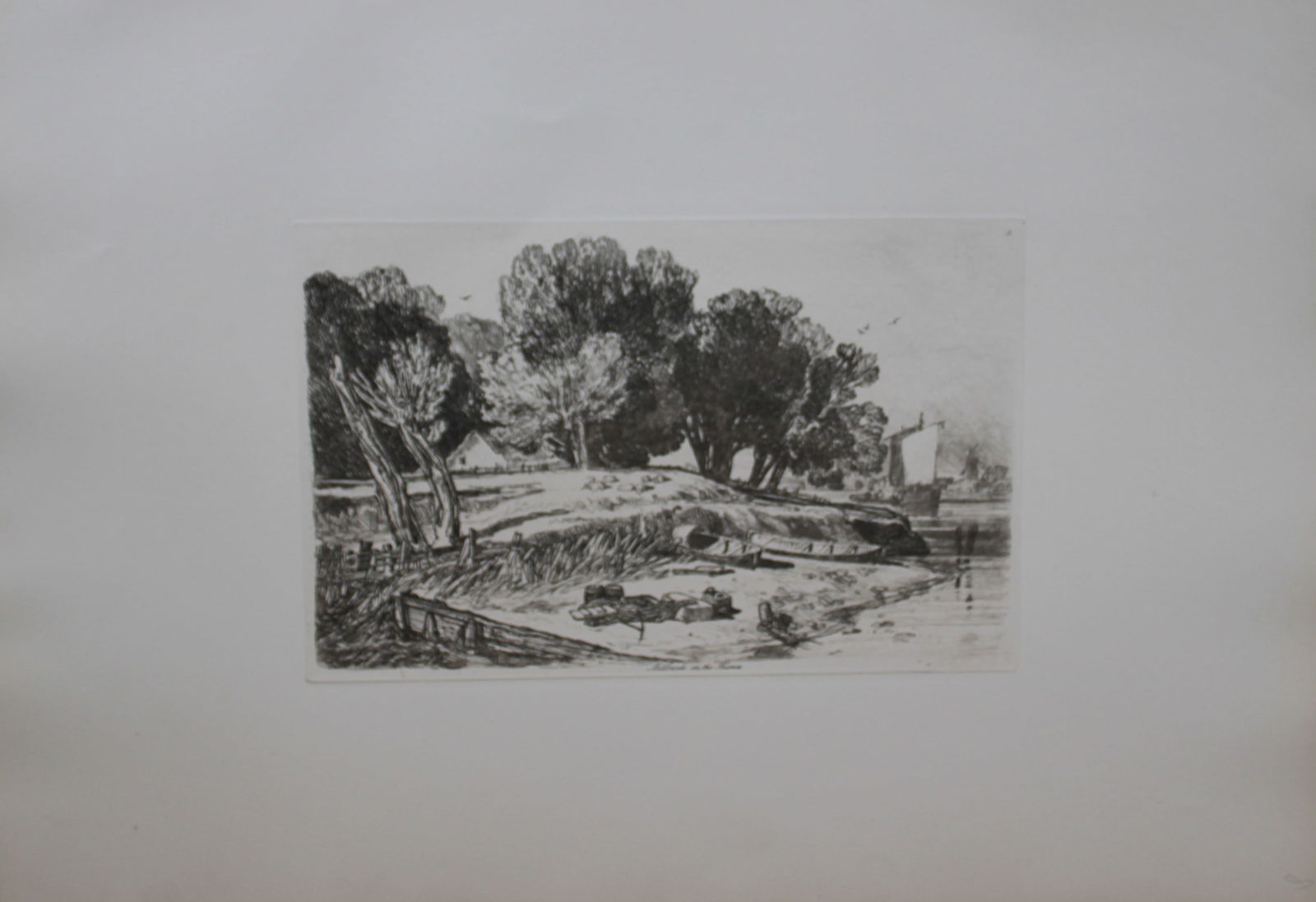 John Sell Cotman - Postwick Grove, Norfolk from Liber Studiorum 1838 (1 of 1)