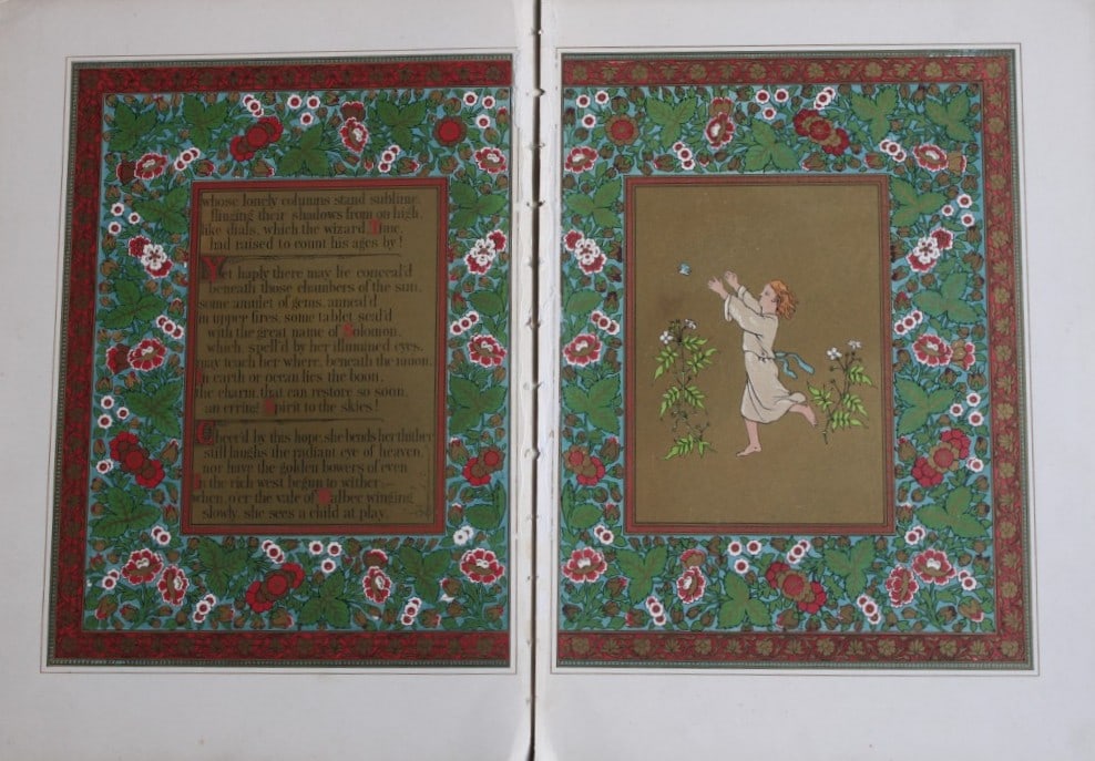 Owen Jones - 2 complementary chromolithographs 1860 (1 of 3)