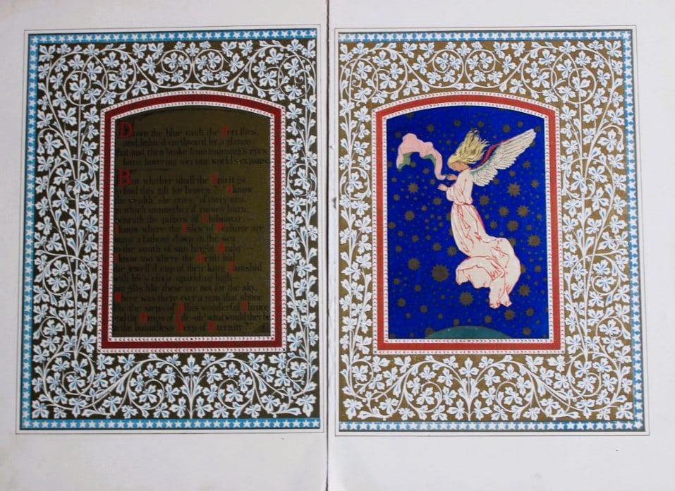 Owen Jones - 2 complementary chromolithographs 1860 (1 of 3)