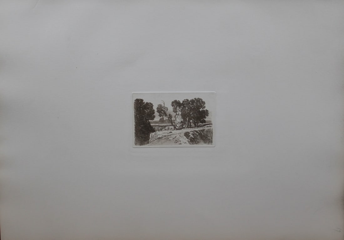 John Sell Cotman - A study from Liber Studiorum 1838 (1 of 1)