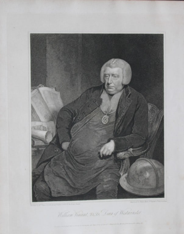 William Vincent Dean of Westminster Abbey engraved by Meyer 1812 (1 of 1)