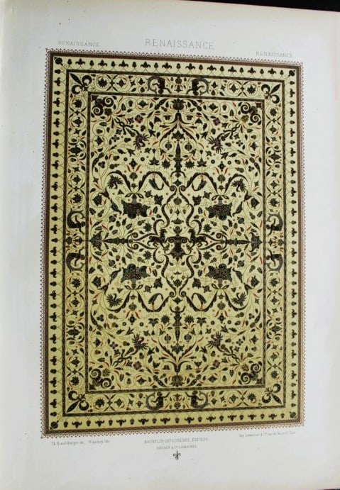 Dupont-Auberville - 2 prints of decorative art 1881. (1 of 2)