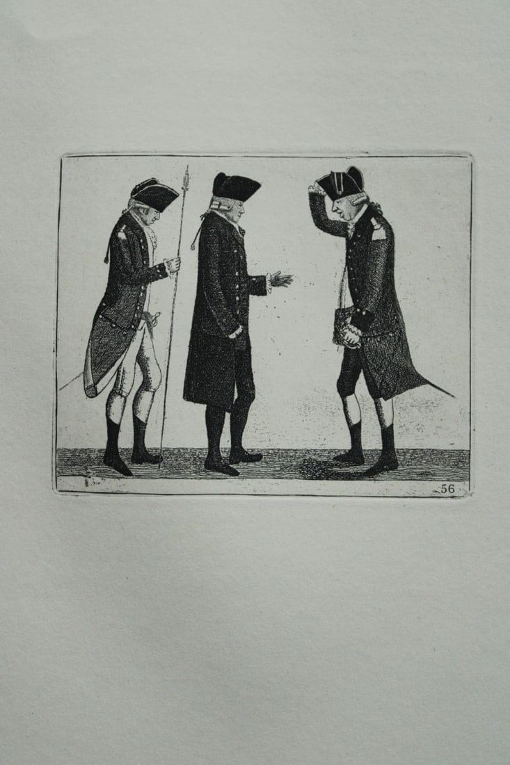 John Kay - 2 etchings of Scottish characters 1877: These engravings are from A Series of Original Portraits and Caricature Etchings by John Kay. Published by Adam and Charles Black, Edinburgh, 1877. Kay was a caricaturist, engraver and miniature paint