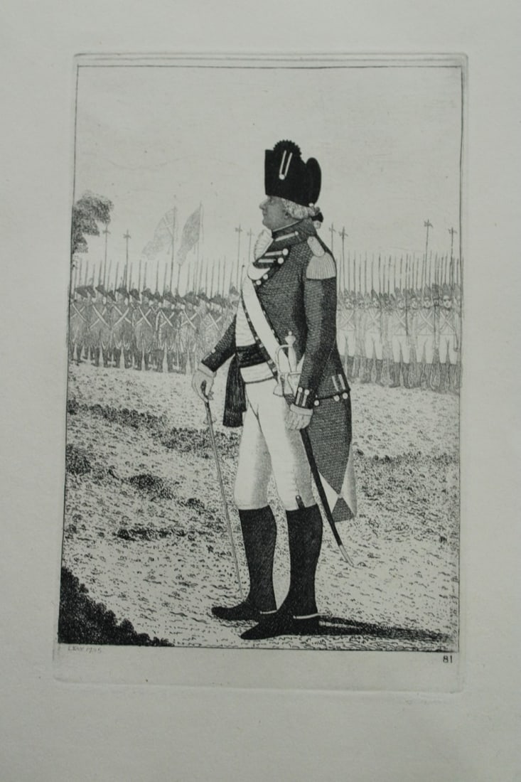 John Kay - 2 etchings of Scottish characters 1877: These engravings are from A Series of Original Portraits and Caricature Etchings by John Kay. Published by Adam and Charles Black, Edinburgh, 1877. Kay was a caricaturist, engraver and miniature paint