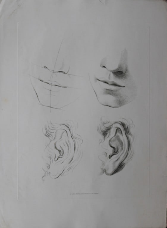 F Bartolozzi and GB Cipriani - Original engraving 1796 (1 of 3)
