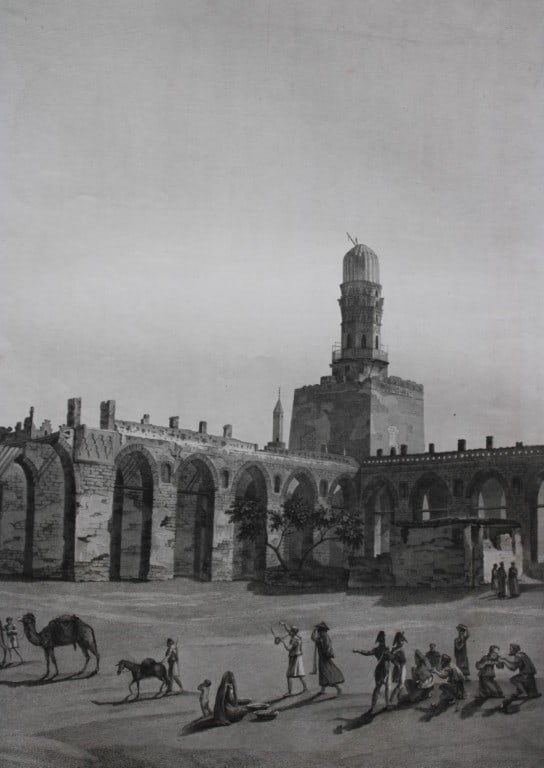 Description de l'Egypte - Mosques at Bab el-Nasr 1820-29 (1 of 3)