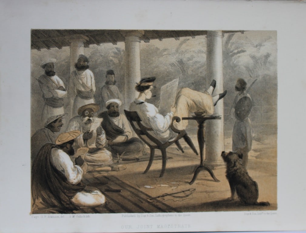 Capt. GF Atkinson - Our Joint Magistrate from Curry and Rice 1859 (1 of 1)