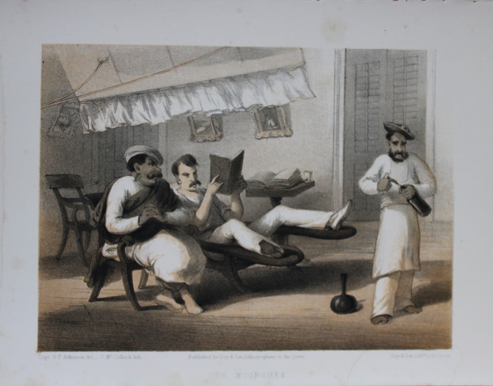 Capt. GF Atkinson - Our Moonshee from Curry and Rice 1859 (1 of 1)