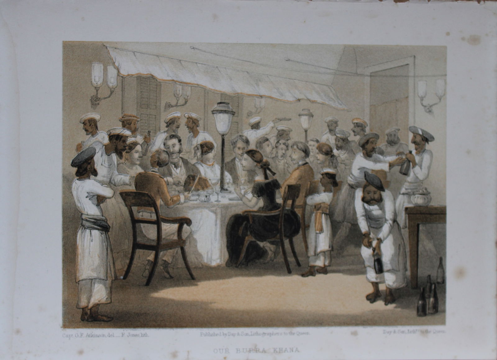 Capt. GF Atkinson - Our Burra Khanah from Curry and Rice 1859 (1 of 1)