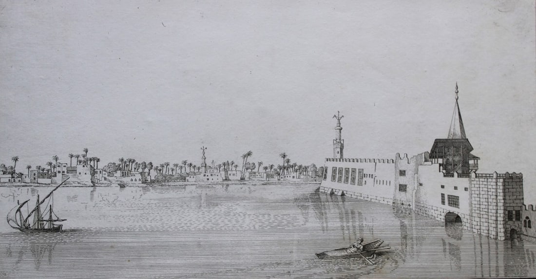 View of Mokkias by Capt. FL Norden 1792 (1 of 3)