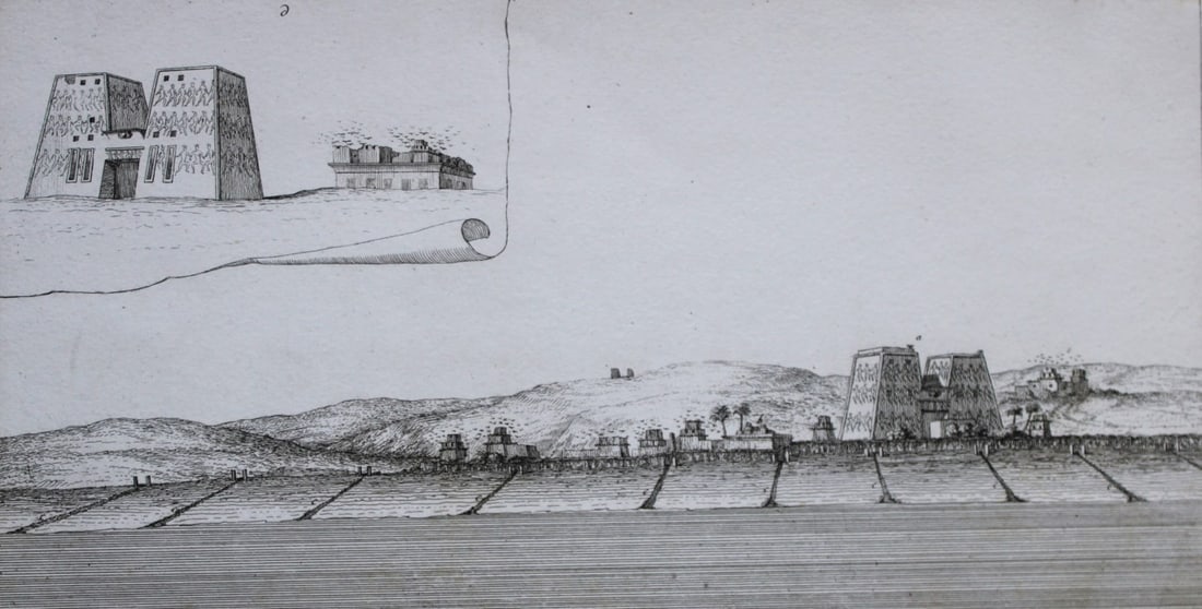 Town of Edfu by FL Norden 1792 (1 of 3)