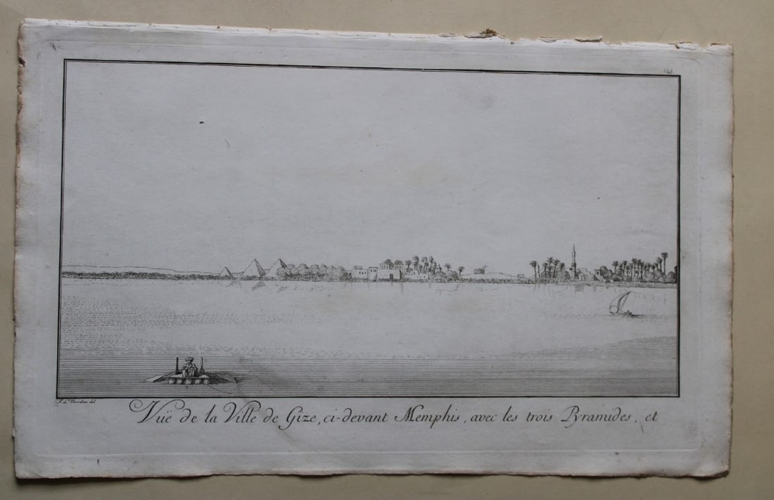 Town of Giza by FL Norden 1792 (1 of 3)