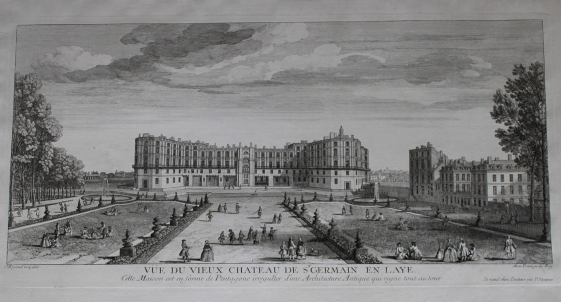 Jacques Rigaud - Chateau de St. Germain 1730 (1 of 2)