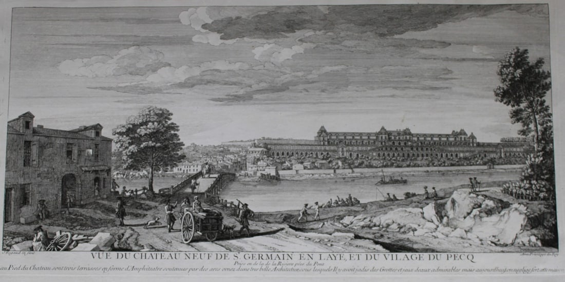 Jacques Rigaud - Chateau Neuf de St. Germain 1730 (1 of 2)