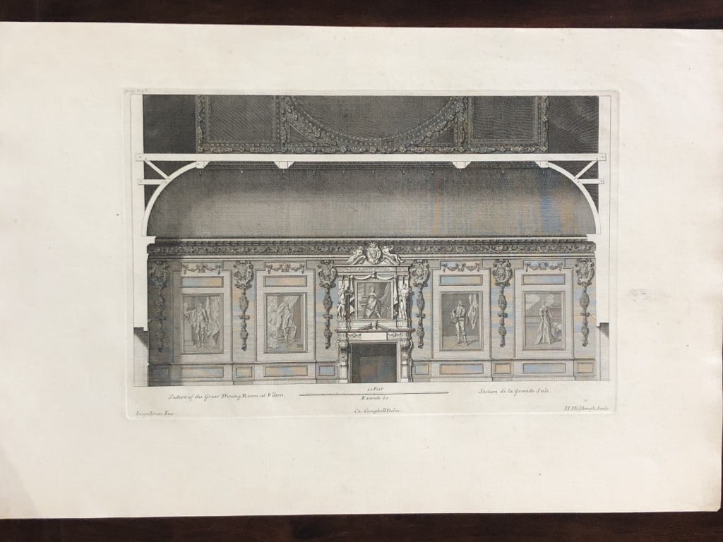 Colen Campbell - Great Dining Room at Wilton House 1717 (1 of 2)