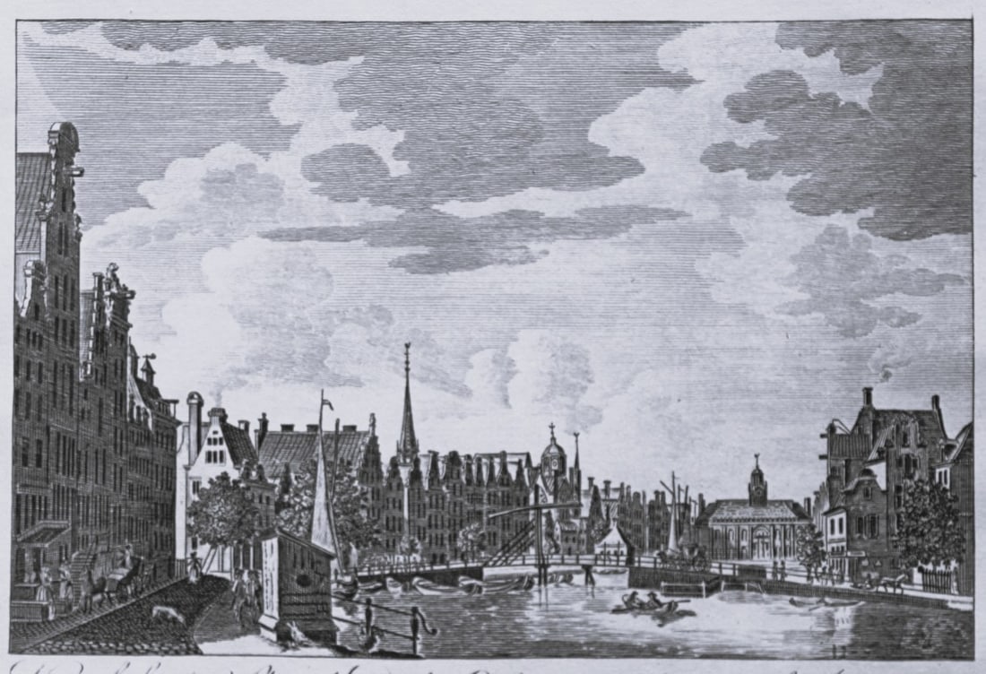 Bankes - New Chapel & Exchange, Amsterdam 1790 (1 of 2)