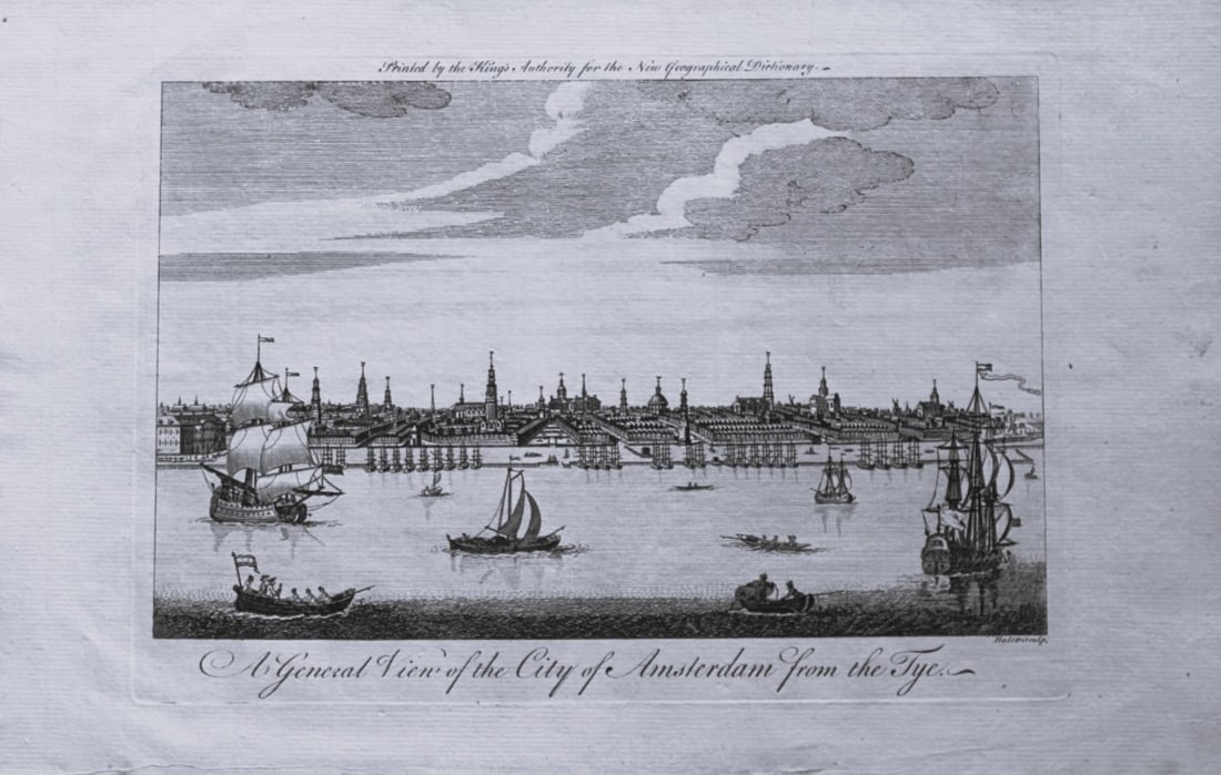 James Hulett - View of Amsterdam 1760 (1 of 1)