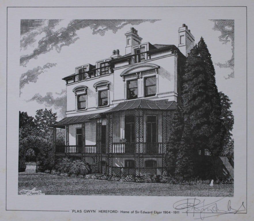 Peter J Manders - Sir Edward Elgar's home in Hereford (1 of 2)