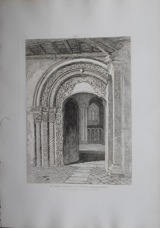 John Sell Cotman - Monk's Entrance to Ely Cathedral, Cambridgeshire1838 (1 of 1)
