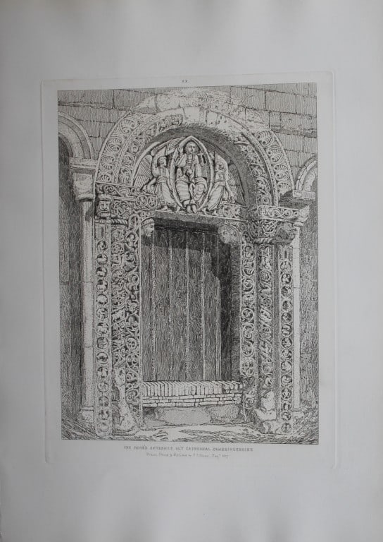 John Sell Cotman - Prior's Entrance to Ely Cathedral, Cambridgeshire1838 (1 of 1)