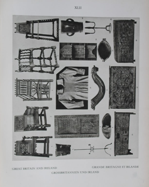 Helmuth Bossert - 3 Flemish, English and Dutch Folk Art plates 1924 (1 of 3)