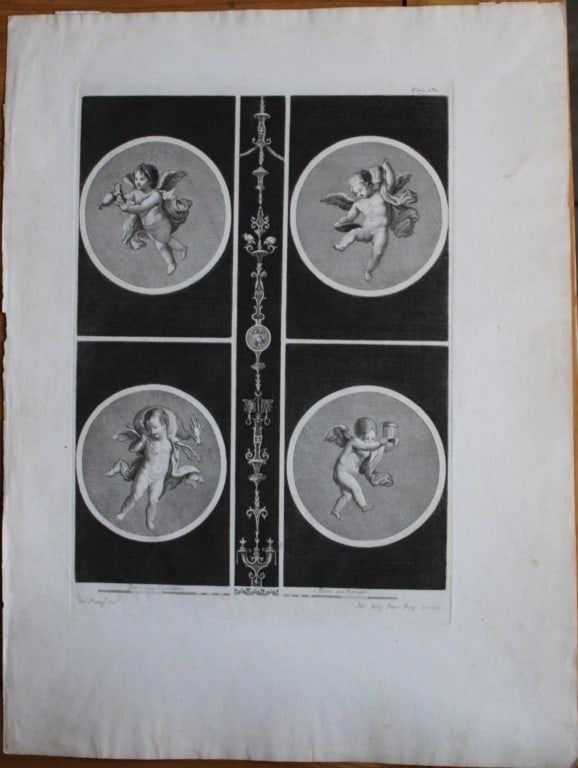Giovanni Morghen - Antiquities of Herculaneum engraving 1752 (1 of 1)