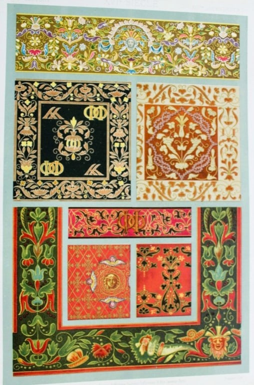 Dupont-Auberville - Chromolithograph of decorative art 1881. (1 of 1)