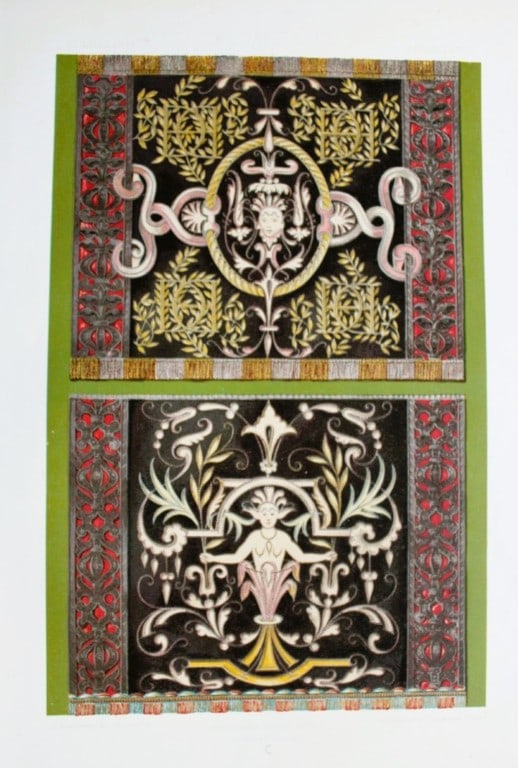Dupont-Auberville - Chromolithograph of decorative art 1881. (1 of 1)