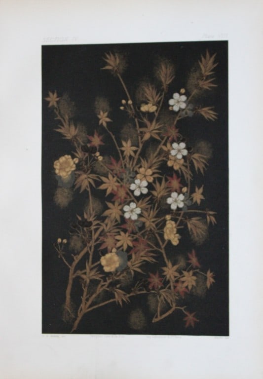 George A Audsley - The Ornamental Arts of Japan 1882: These beautiful chromolithographic prints are from The Ornamental Arts of Japan by George Ashdown Audsley. 1st edition, published by Sampson Low, Marston, Searle, & Rivington, London 1882-4, This gran