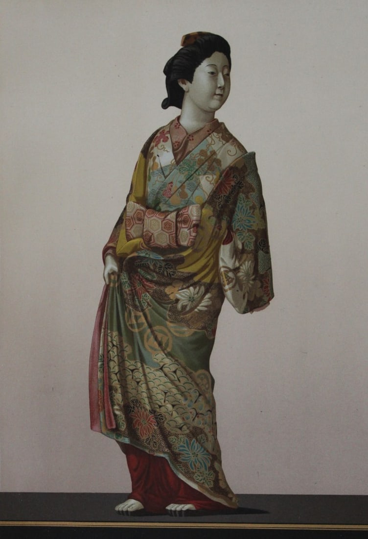 George A Audsley - The Ornamental Arts of Japan 1882: These beautiful chromolithographic prints are from The Ornamental Arts of Japan by George Ashdown Audsley. 1st edition, published by Sampson Low, Marston, Searle, & Rivington, London 1882-4, This gran