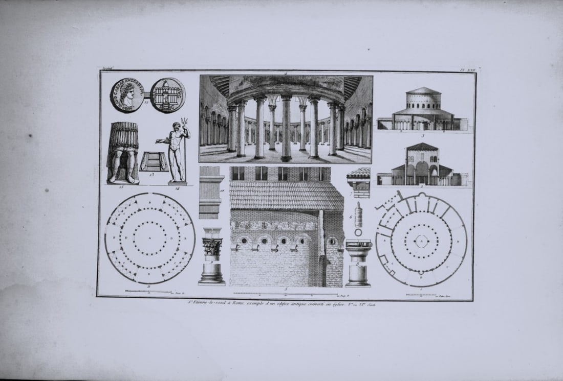 Seroux D'Agincourt - Engraving of monuments in France 1823 (1 of 1)