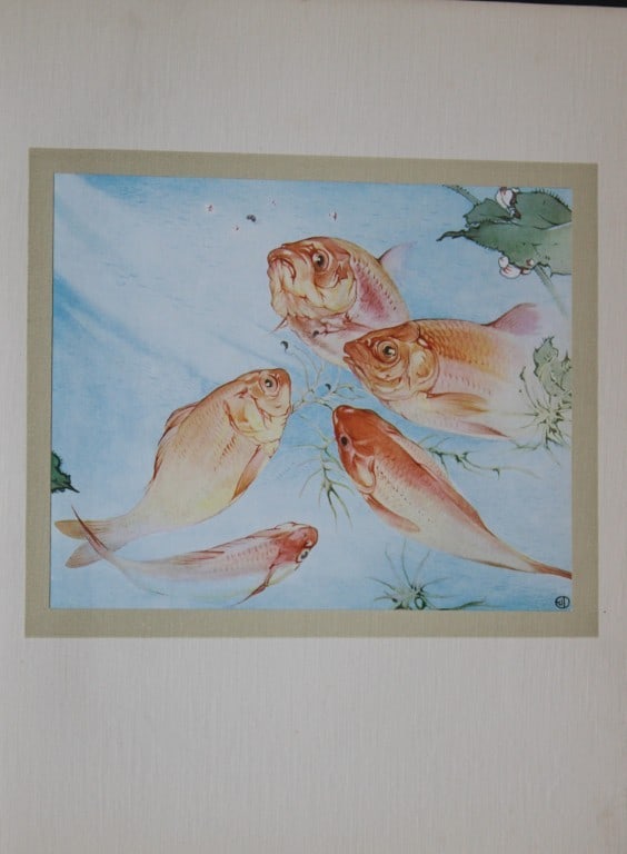 EJ Detmold - Print of goldfish 1912 (1 of 1)