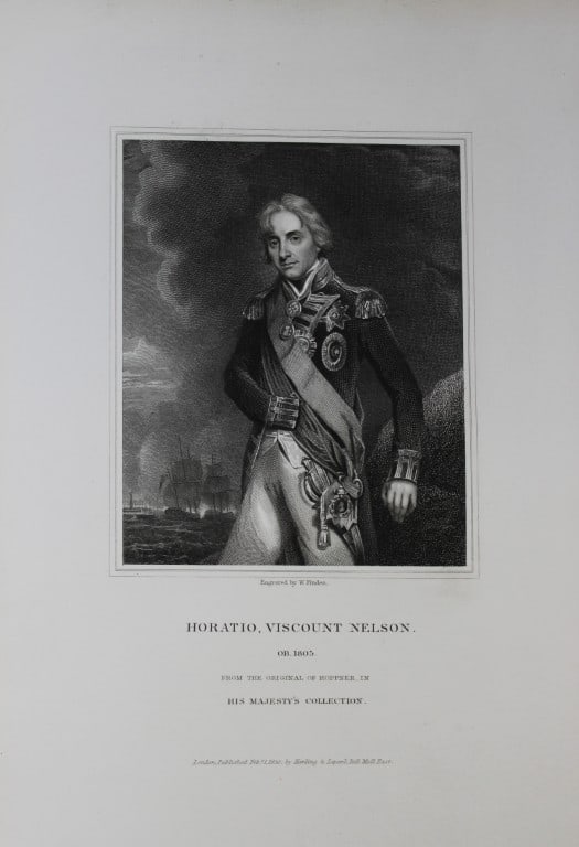 Edward Lodge - Horatio Nelson engraved by W Finden 1835 (1 of 1)