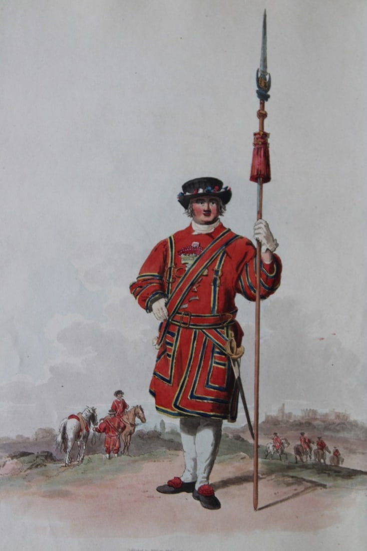William H Pyne - Yeoman of the King's Guard 1808 (1 of 1)