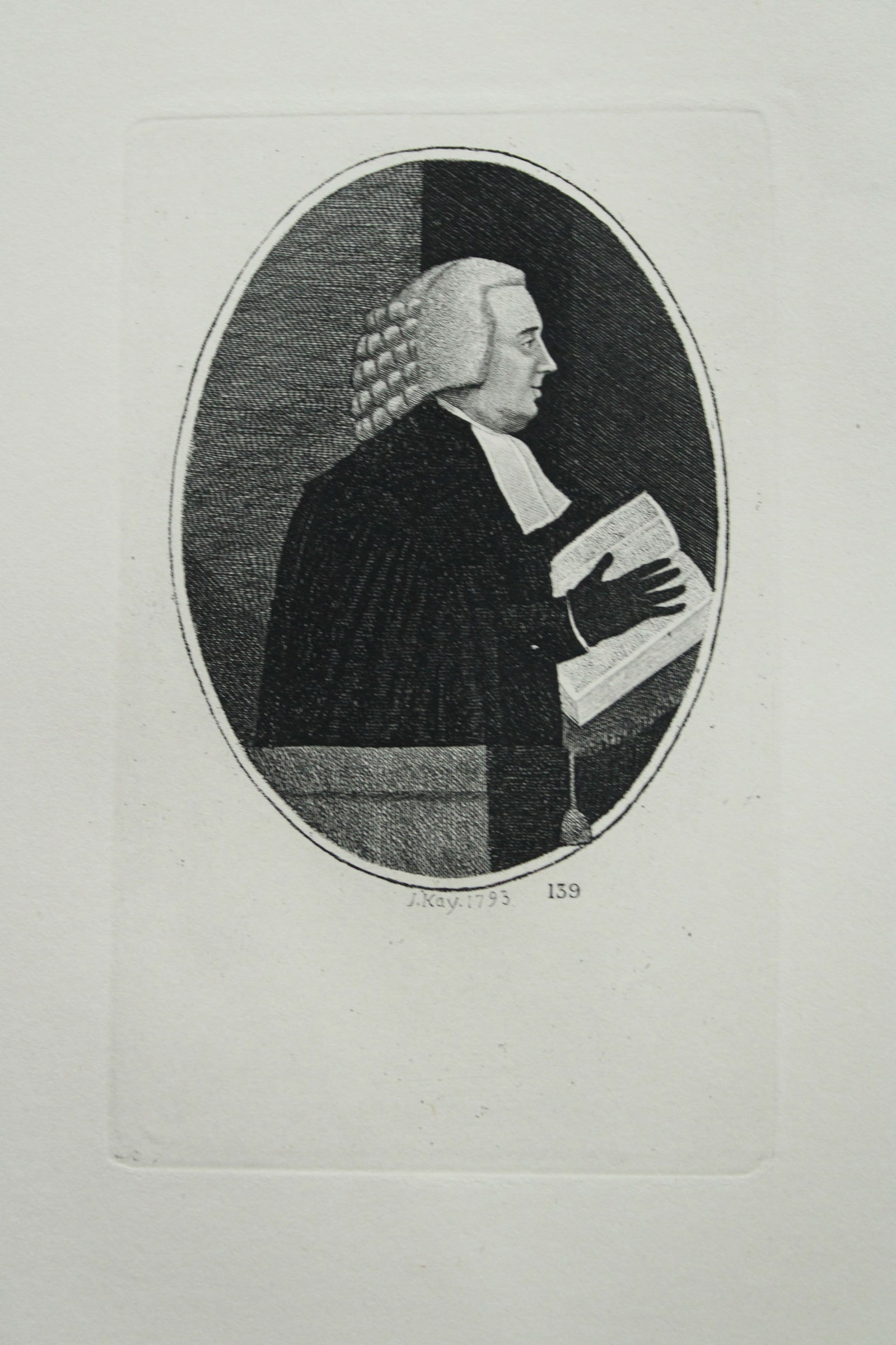 John Kay - 2 etchings of Scottish characters 1877 (1 of 2)