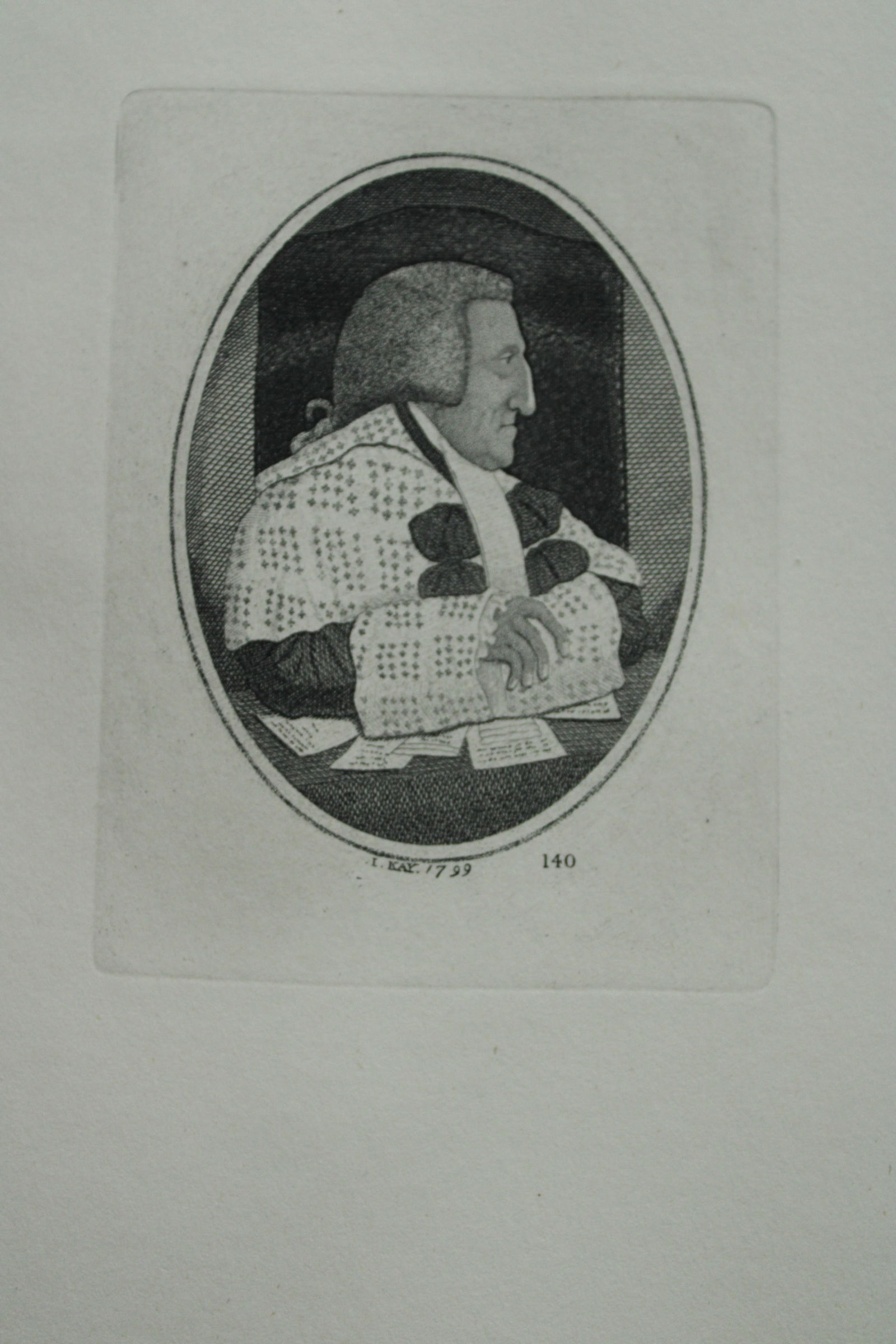 John Kay - 2 etchings of Scottish characters 1877 (1 of 2)