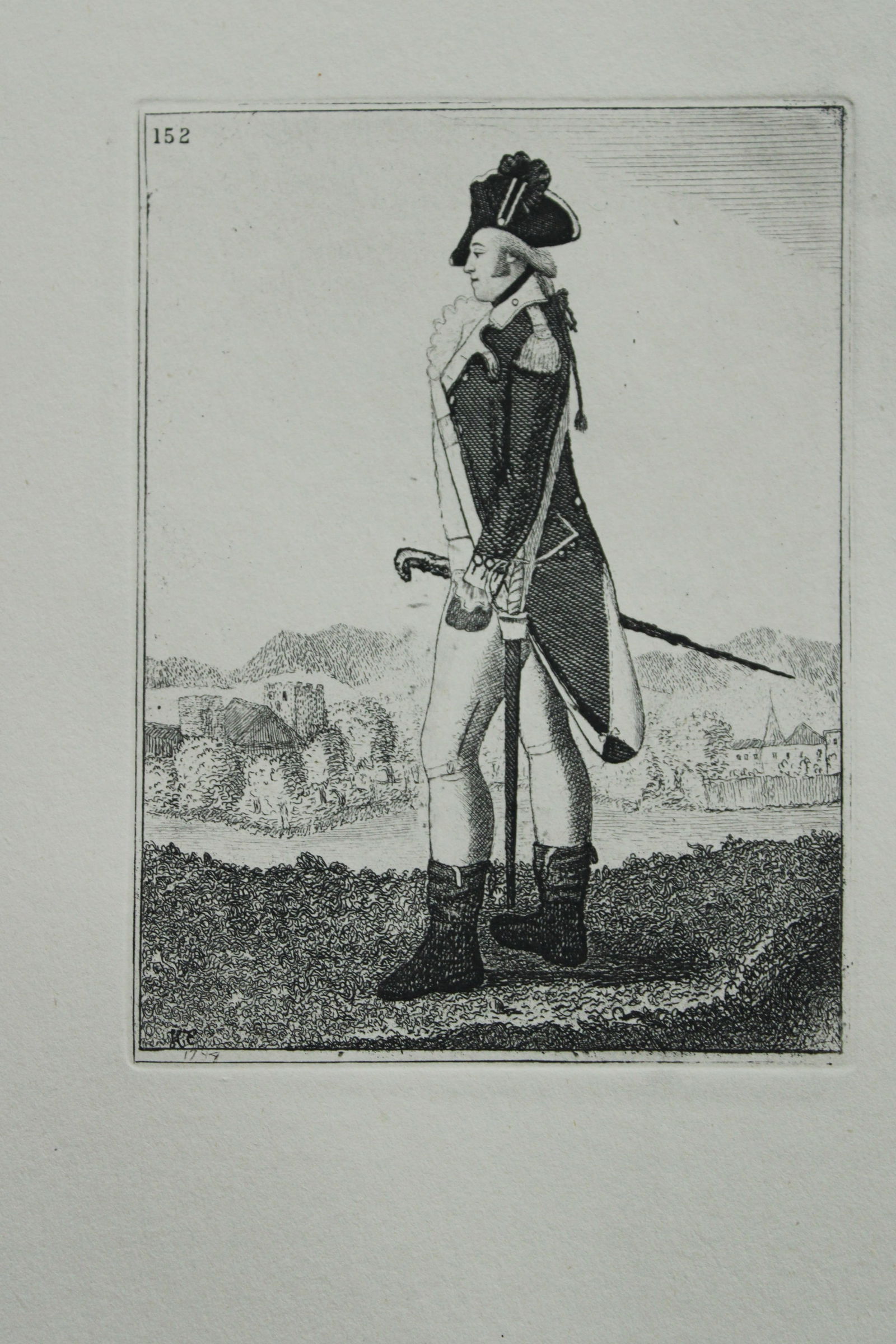 John Kay - 2 etchings of Scottish characters 1877: These engravings are from A Series of Original Portraits and Caricature Etchings by John Kay. Published by Adam and Charles Black, Edinburgh, 1877. These prints feature: Kay was a caricaturist, engrav