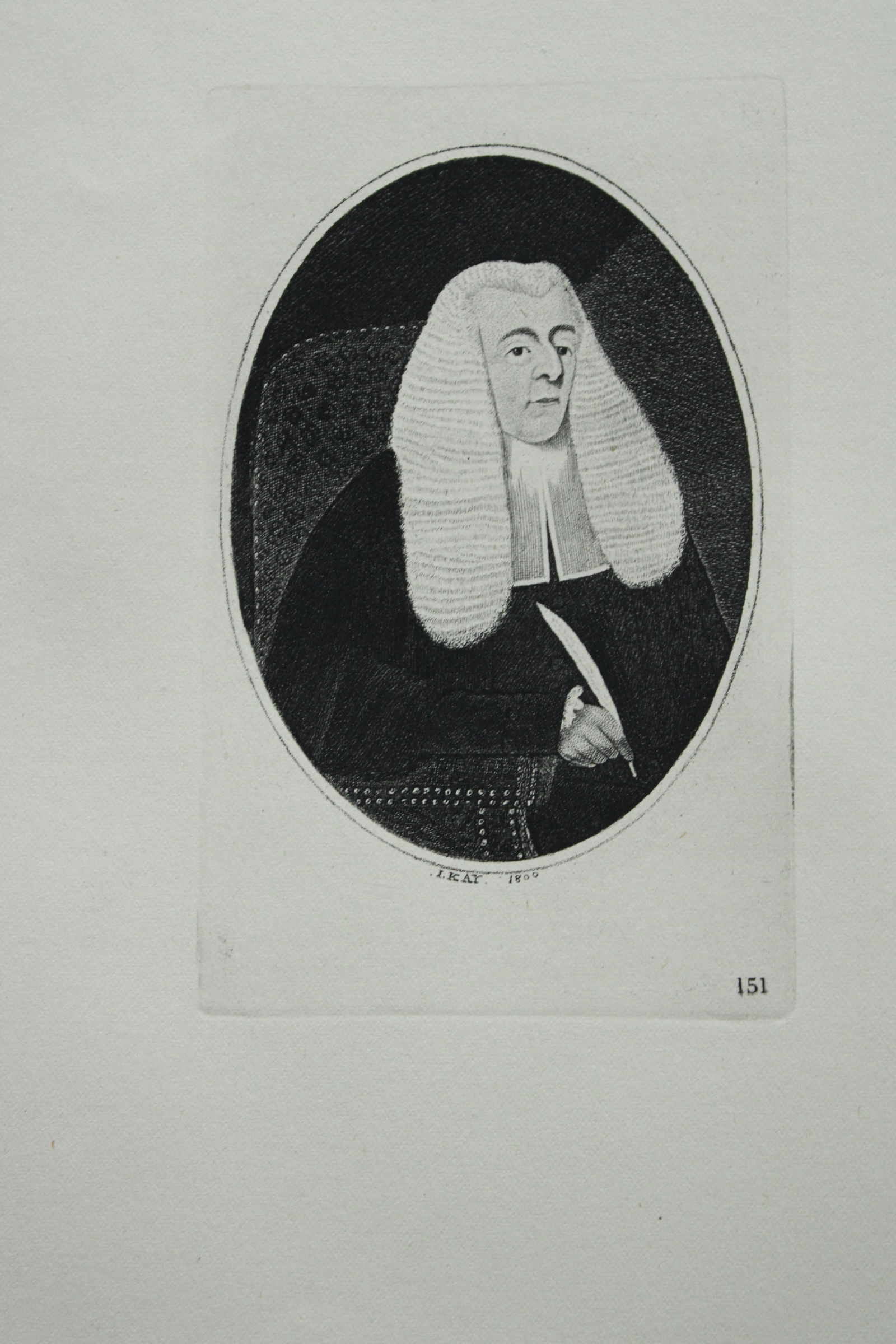 John Kay - 2 etchings of Scottish characters 1877 (1 of 2)