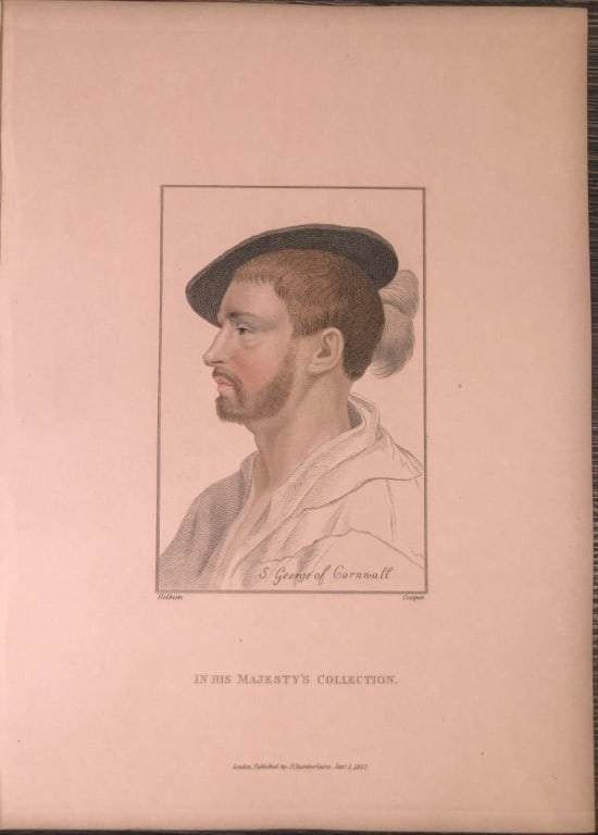 Portrait of Simon George by Hans Holbein 1828 (1 of 1)