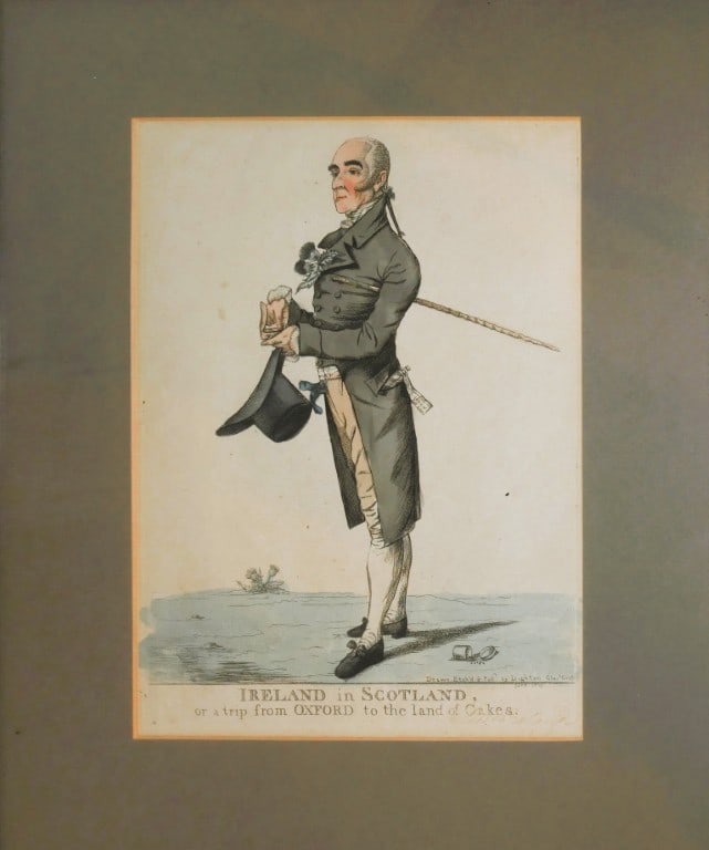 Robert Dighton - Ireland in Scotland, Oxford 1807 (1 of 2)