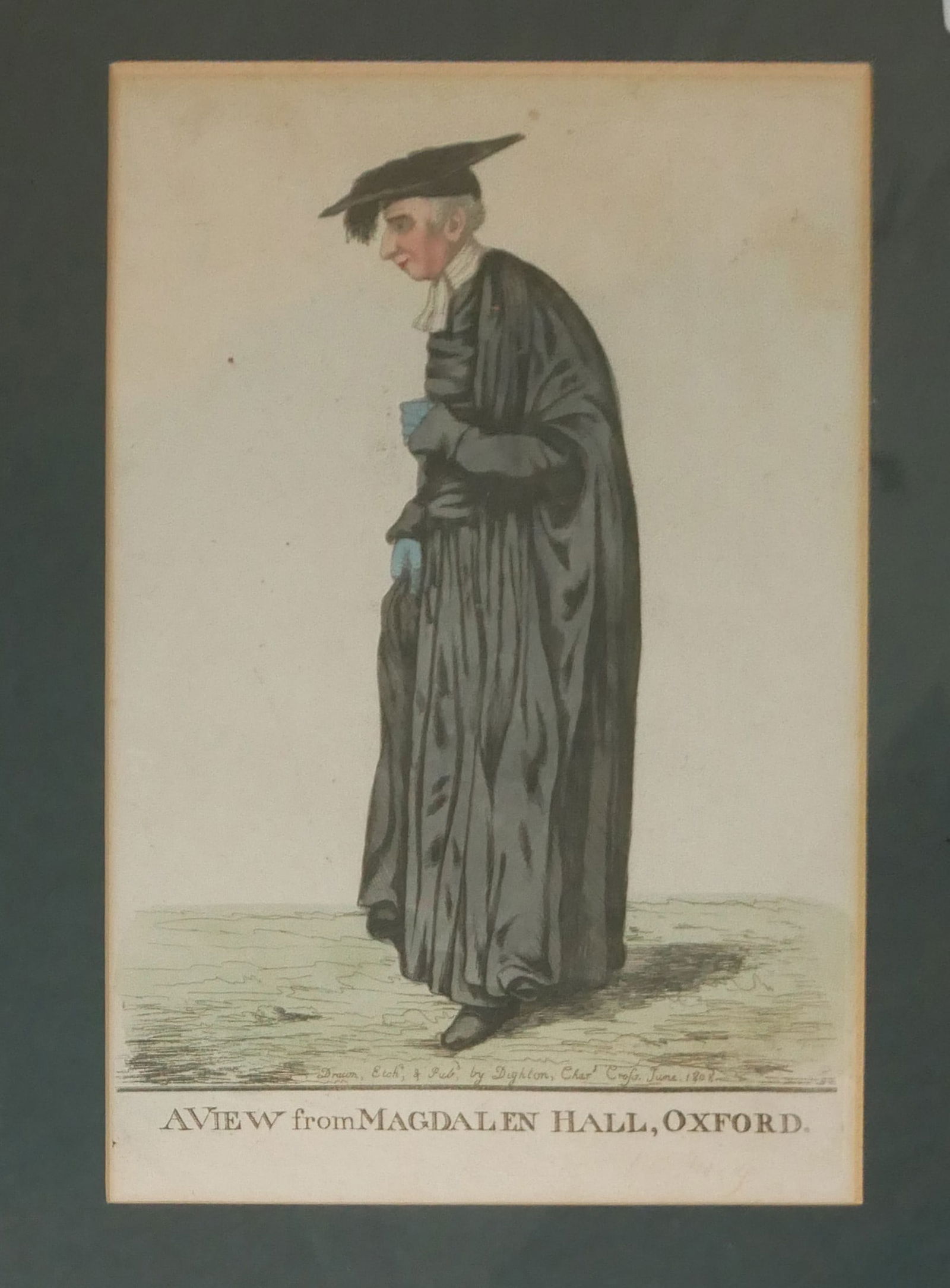 Robert Dighton - Dr Henry Ford, Magdalen Hall, Oxford 1808 (1 of 2)