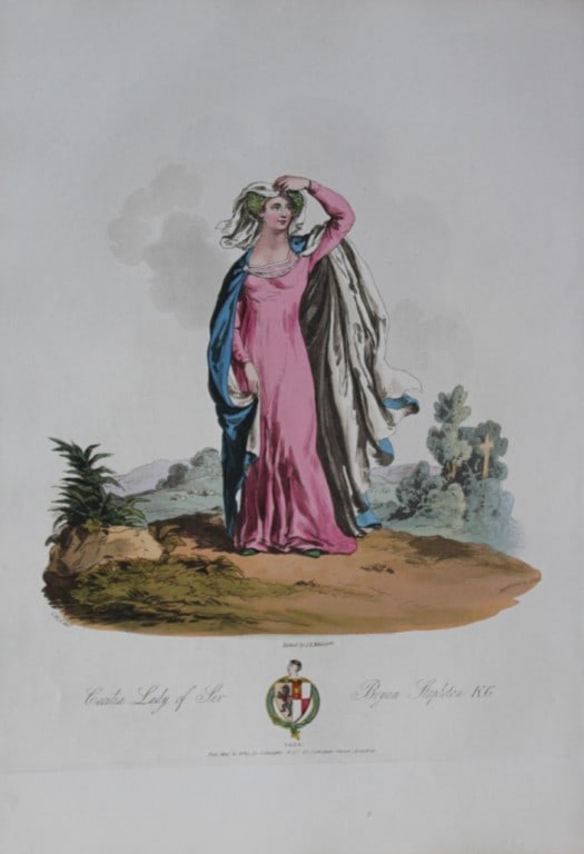 CH Smith - Cecilia, Lady of Sir Bryan Stapleton 1814 (1 of 1)