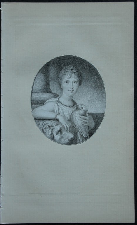 Marie Bourlier - HRH The Princess Charlotte of Wales 1807 (1 of 1)