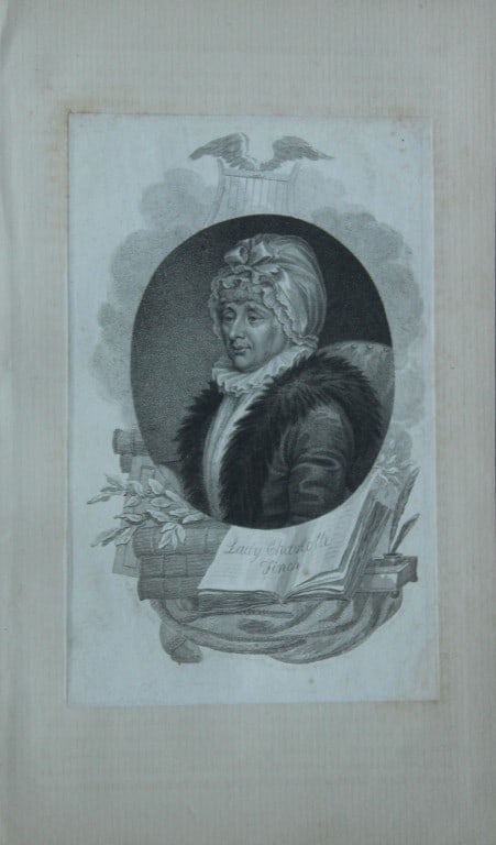 K Mackenzie - Lady Charlotte Finch 1807: Size: approx 6.5in x 8.5in (16cm x 21cm)