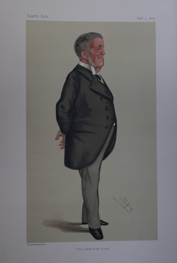 Admiral F B Paget-Seymour CG - The Swell of the Ocean by Spy 1876 (1 of 2)