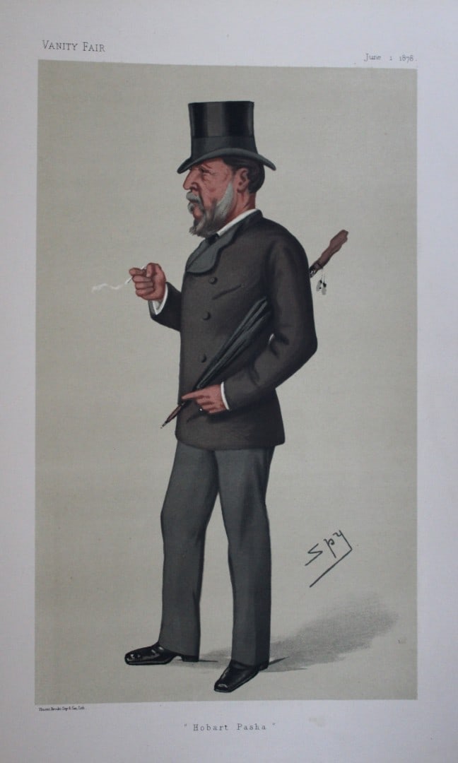 Admiral AC Hobart-Hampden - Hobart Pasha by Spy 1878 (1 of 2)