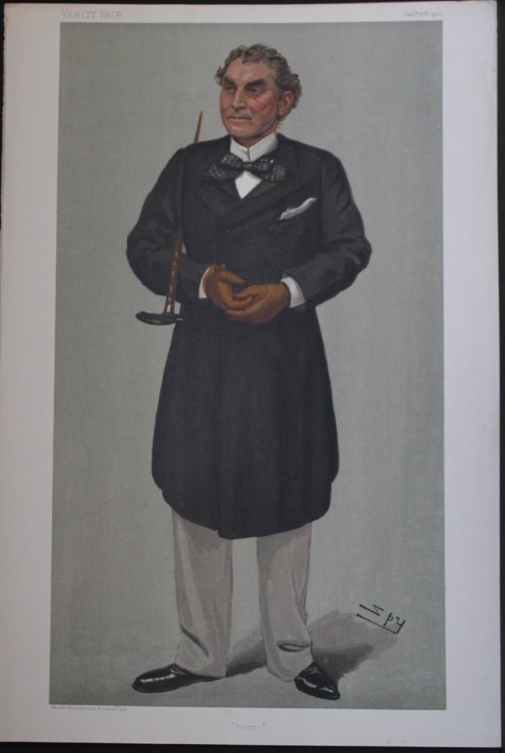 Admiral Sir Algernon Charles Fieschi Heneage - Pompo by Spy 1901 (1 of 2)