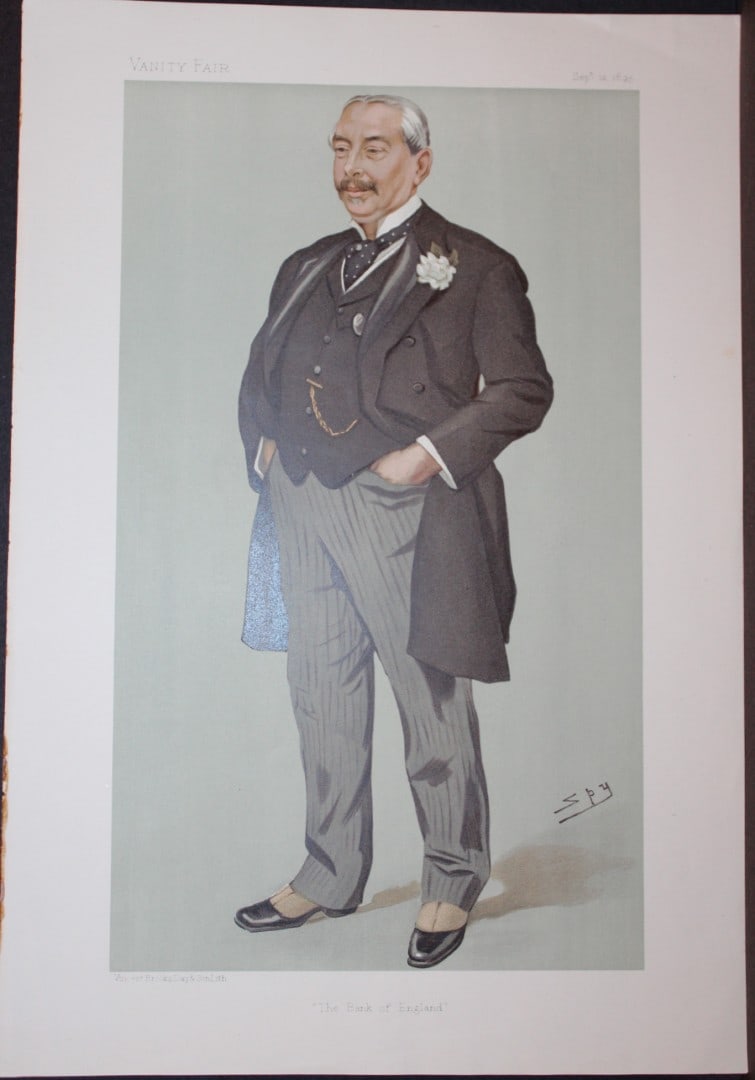 Albert George Sandeman - The Bank of England by Spy 1895 (1 of 2)