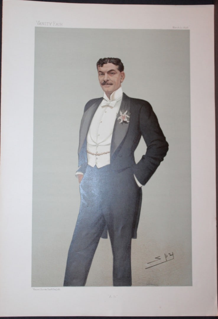 Arthur Bourchier - A. B. by Spy 1896 (1 of 2)