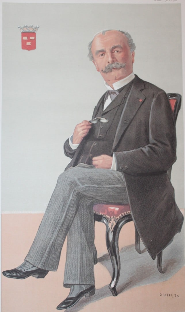Baron Chaudron de Courcel - The French Ambassador by GUTH 1895 (1 of 2)